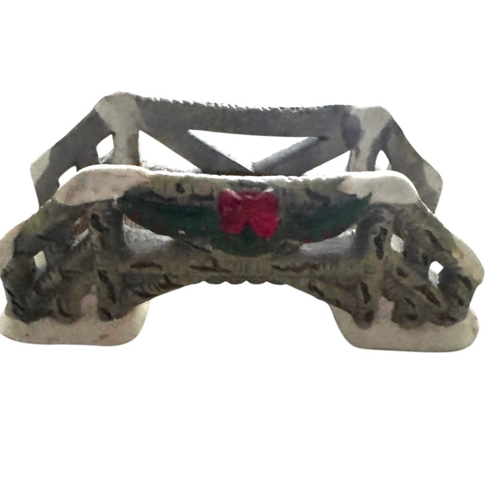 NORWOOD HILLS Vintage Christmas Country Spirit Porcelain Bridge Holiday Decor